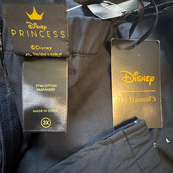 Hot Topic Her Universe Disney Sleeping Beauty Floral Retro Dress Briar Rose 3X - Picture 10 of 10